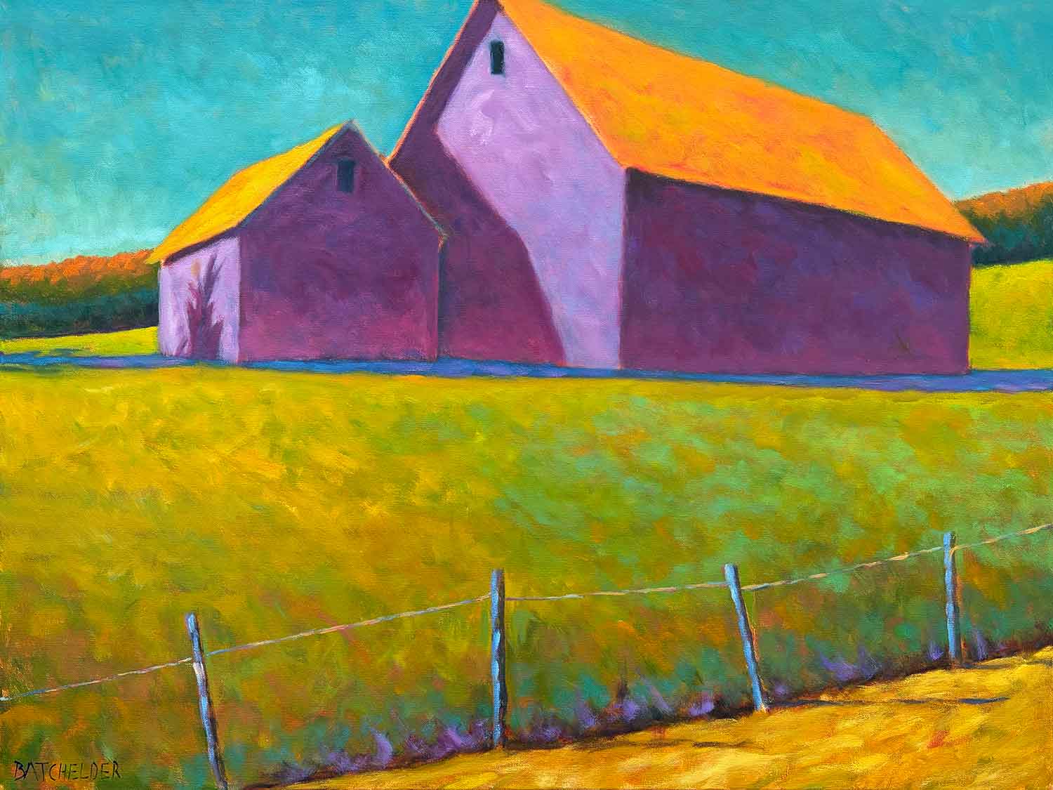 “Fence Wire” 30 x 40 o/c