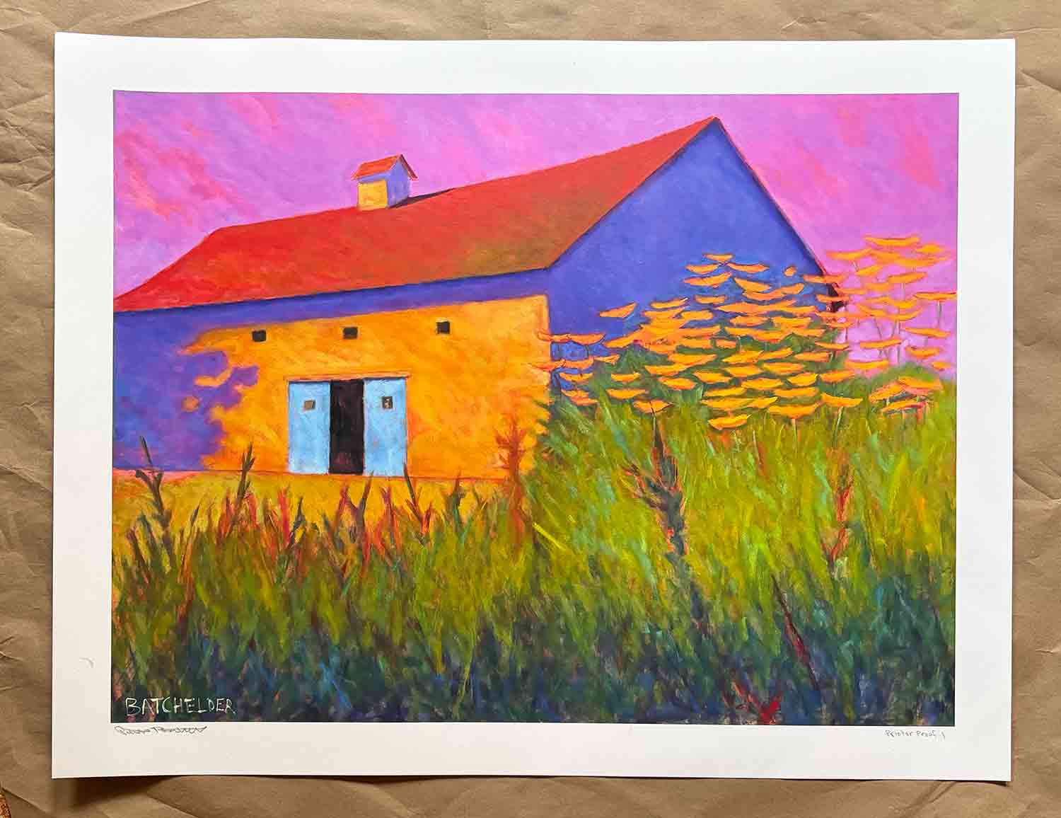 Summer Garden “Printer’s Proof”
