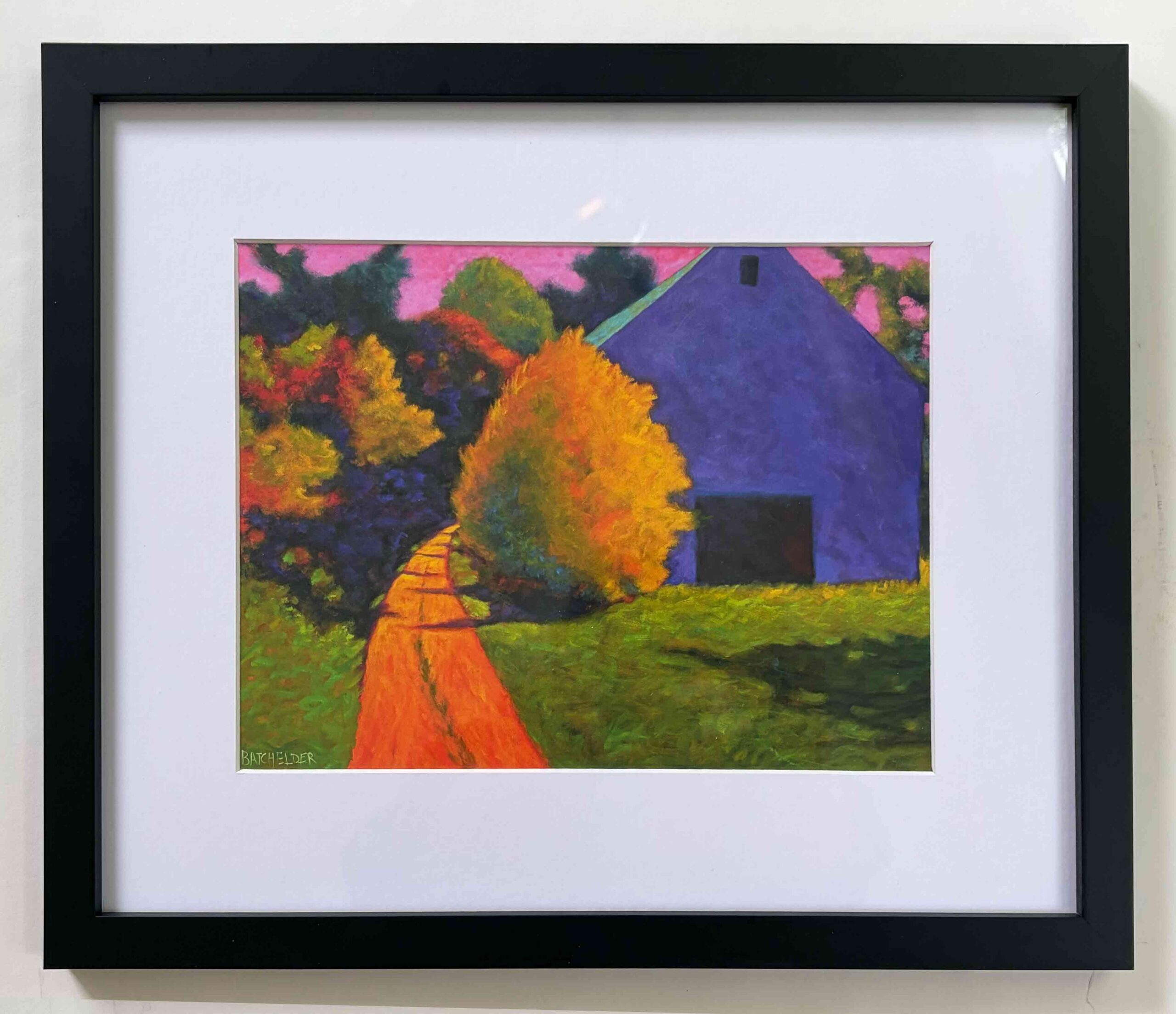 Side Road Framed Print